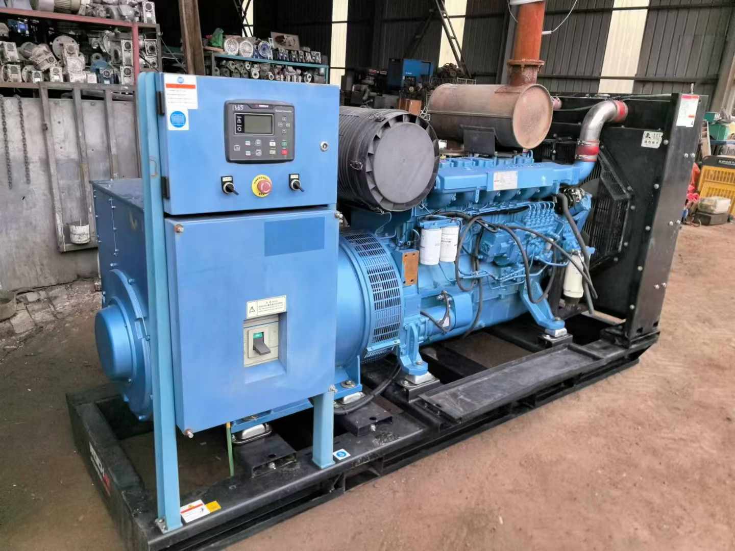察布查尔500kW 柴油发电机组可带动设备功率的计算公式是什么？