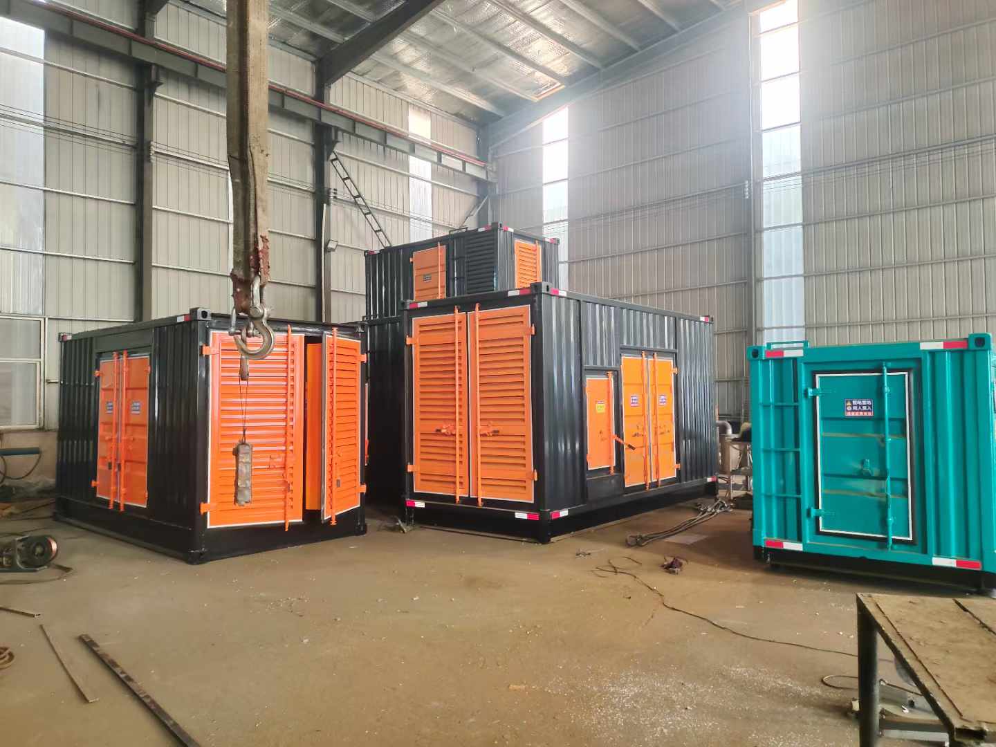 察布查尔500kw柴油发电机组可以带动多少功率设备？